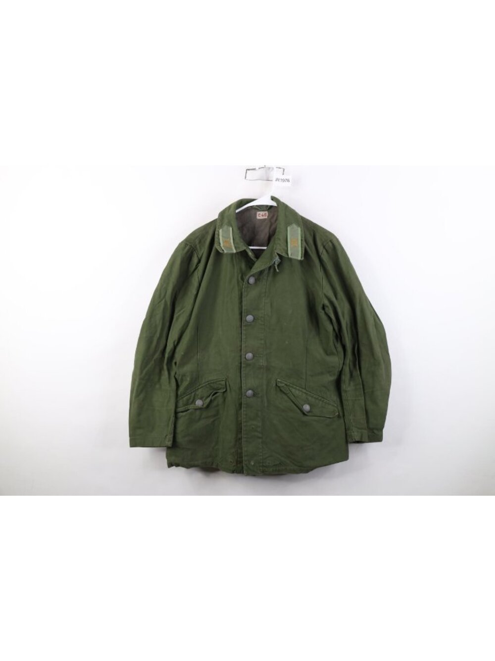 Vtg 70s Vietnam War Sweden Military Mens Medium C48 Swedish Army Field Jacket